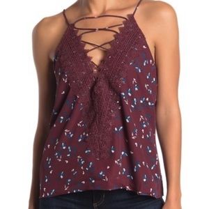NWOT Wayf Posie Strappy Camisole